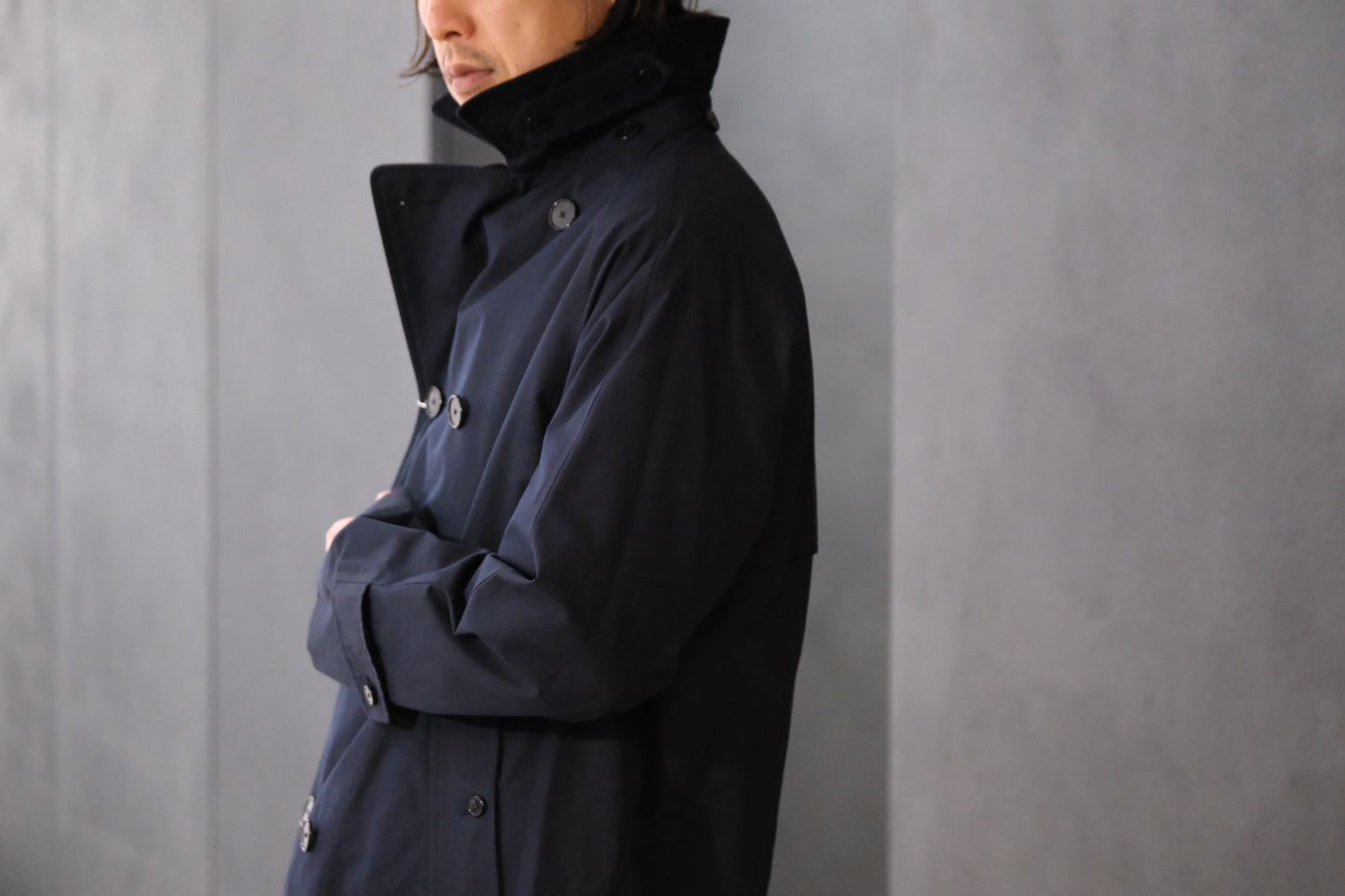 COHÉRENCE/Mod.FOUFOU Ⅱ/COHÉRENCE GABARDINE /D.BLUE