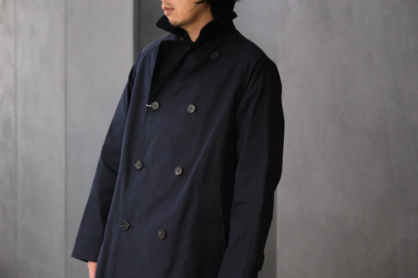 COHÉRENCE/Mod.FOUFOU Ⅱ/COHÉRENCE GABARDINE /D.BLUE