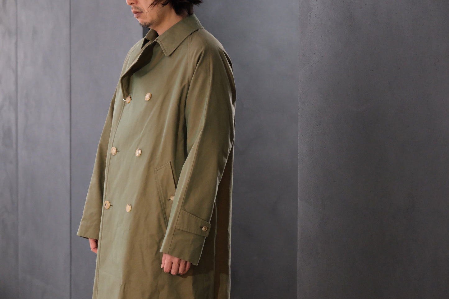 COHÉRENCE/Mod.FOUFOU Ⅱ/COHÉRENCE GABARDINE /GREEN