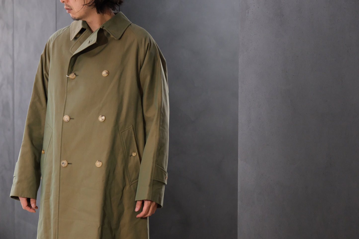 COHÉRENCE/Mod.FOUFOU Ⅱ/COHÉRENCE GABARDINE /GREEN