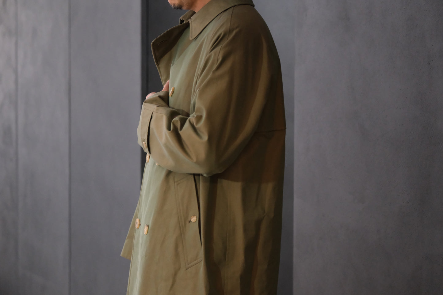 COHÉRENCE/Mod.FOUFOU Ⅱ/COHÉRENCE GABARDINE /GREEN