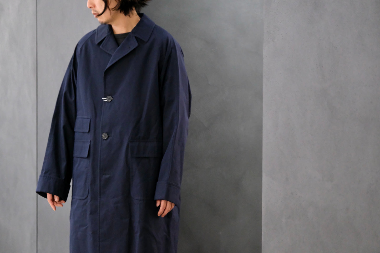 COHÉRENCE/ Mod.CORB Ⅱ /COHÉRENCE GABARDINE  / D.BLUE