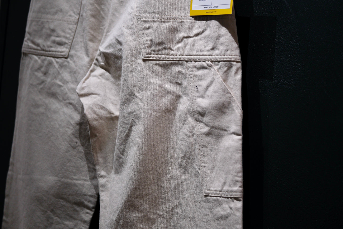 WASEW / GARAGE PANTS (NATURAL)