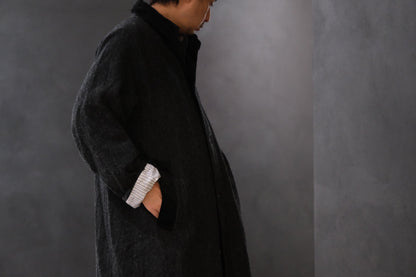 Chez Vidalenc /Coat bobi(Harris tweed/Kol)