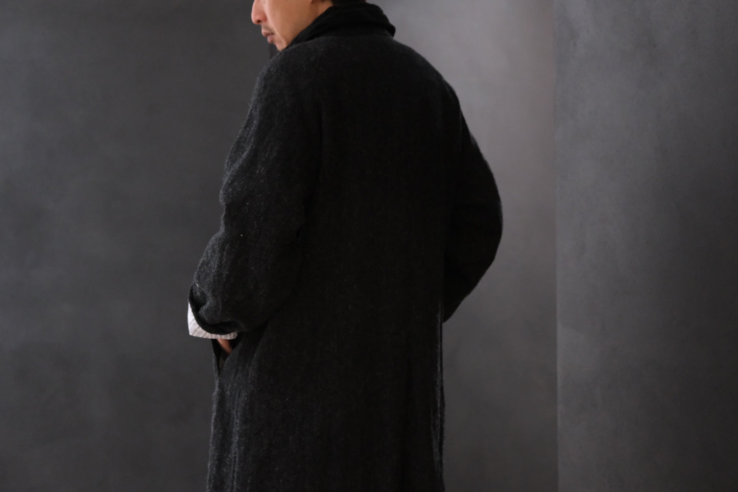 Chez Vidalenc /Coat bobi(Harris tweed/Kol)