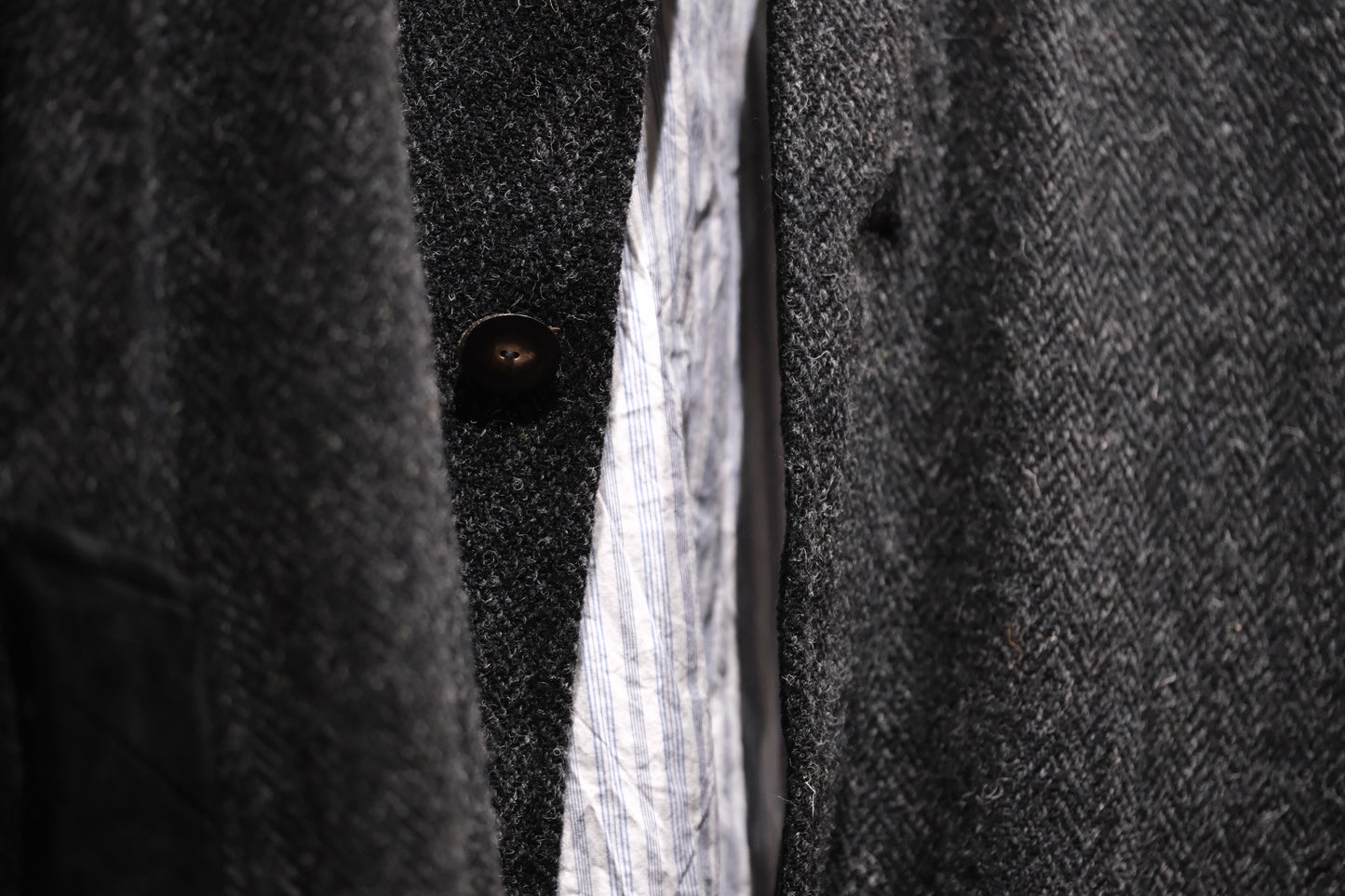 Chez Vidalenc /Coat bobi(Harris tweed/Kol)