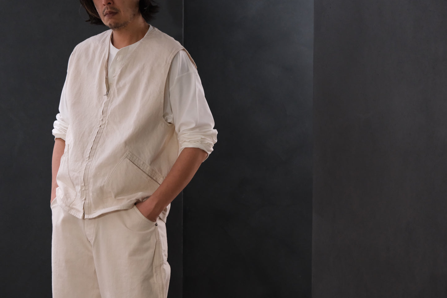WASEW / GARAGE VEST (NATURAL)