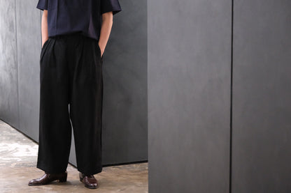 【受注商品】Re:Sarto/Double Pleated Military Trousers