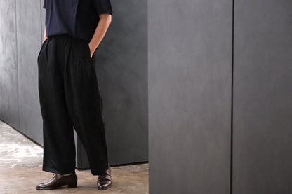 【受注商品】Re:Sarto/Double Pleated Military Trousers