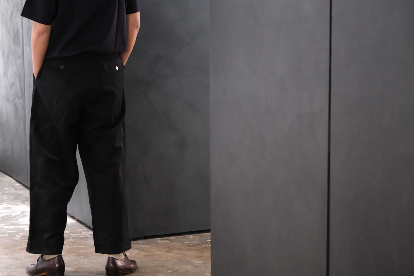 【受注商品】Re:Sarto/Double Pleated Military Trousers