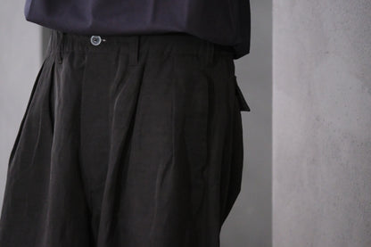【受注商品】Re:Sarto/Double Pleated Military Trousers
