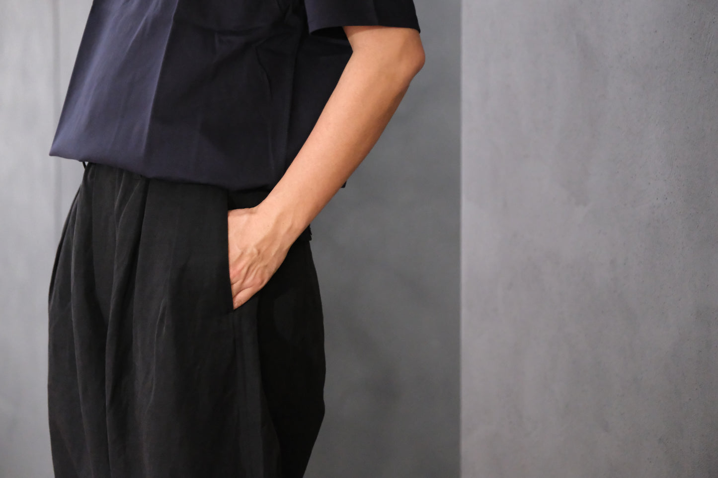 【受注商品】Re:Sarto/Double Pleated Military Trousers