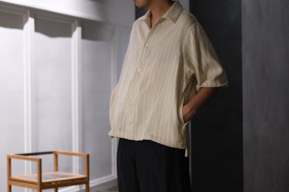 nonnotte/Draping Half Sleeve Shirt Type D