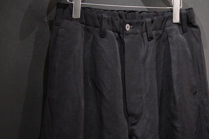 【受注商品】Re:Sarto/Double Pleated Military Trousers