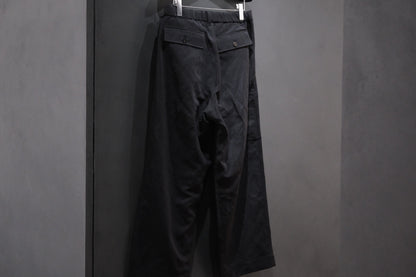 【受注商品】Re:Sarto/Double Pleated Military Trousers