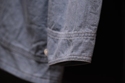 COHERENCE/ JACKSON / 10 oz LOGGER SELVEDGE DENIM / AQUA BLUE
