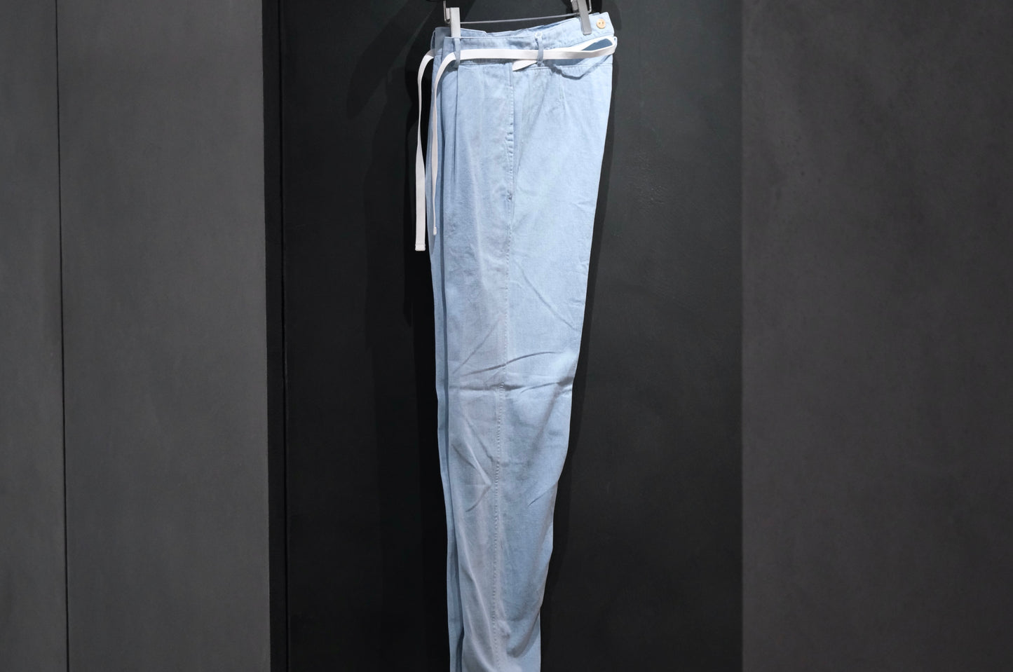 COHERENCE/ALAIN/10 oz LOGGER SELVEDGE DENIM / AQUA BLUE