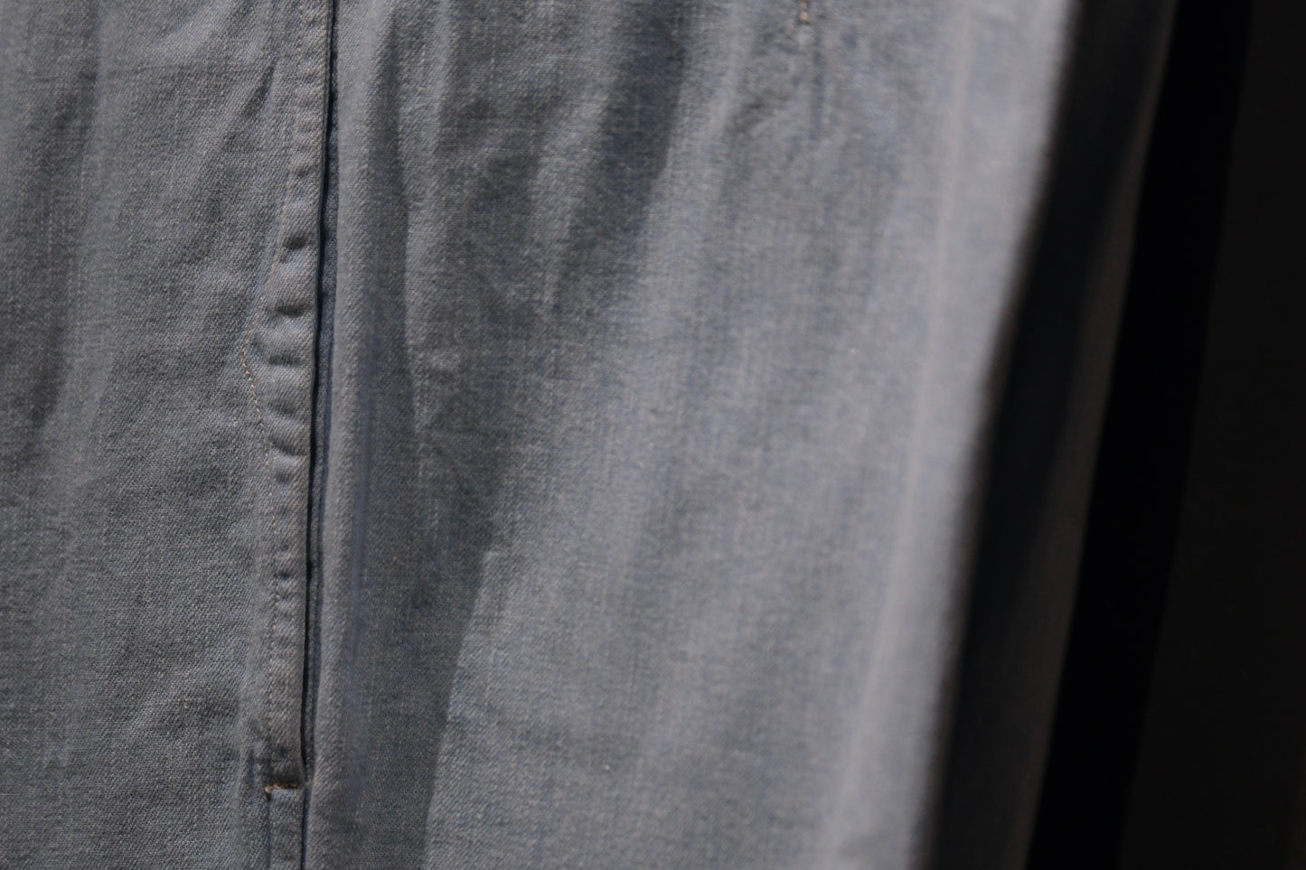 COHERENCE/ALAIN/10 oz LOGGER SELVEDGE DENIM / AQUA BLUE