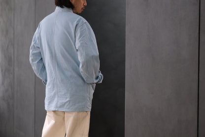 COHERENCE/ JACKSON / 10 oz LOGGER SELVEDGE DENIM / AQUA BLUE