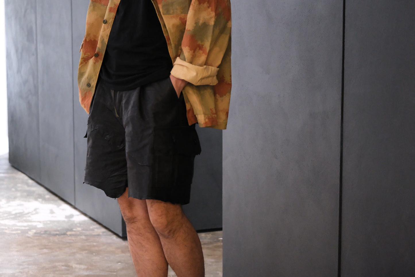 GOOD KARMA DEVELOPMENT  LAZY Ezo Deer Shorts (BLACK)