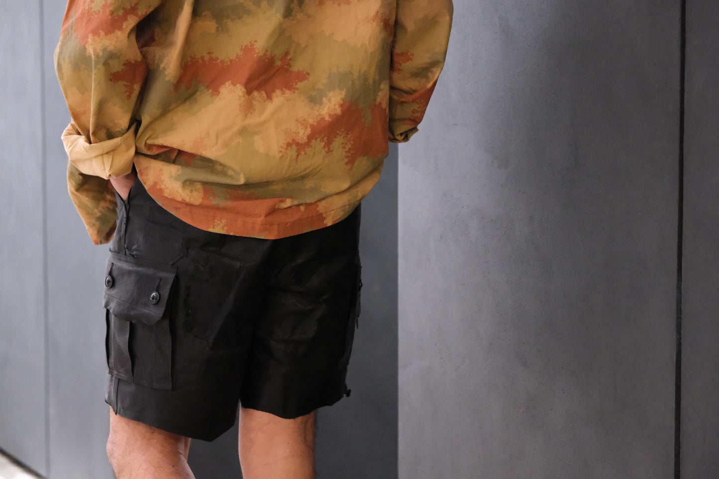 GOOD KARMA DEVELOPMENT  LAZY Ezo Deer Shorts (BLACK)