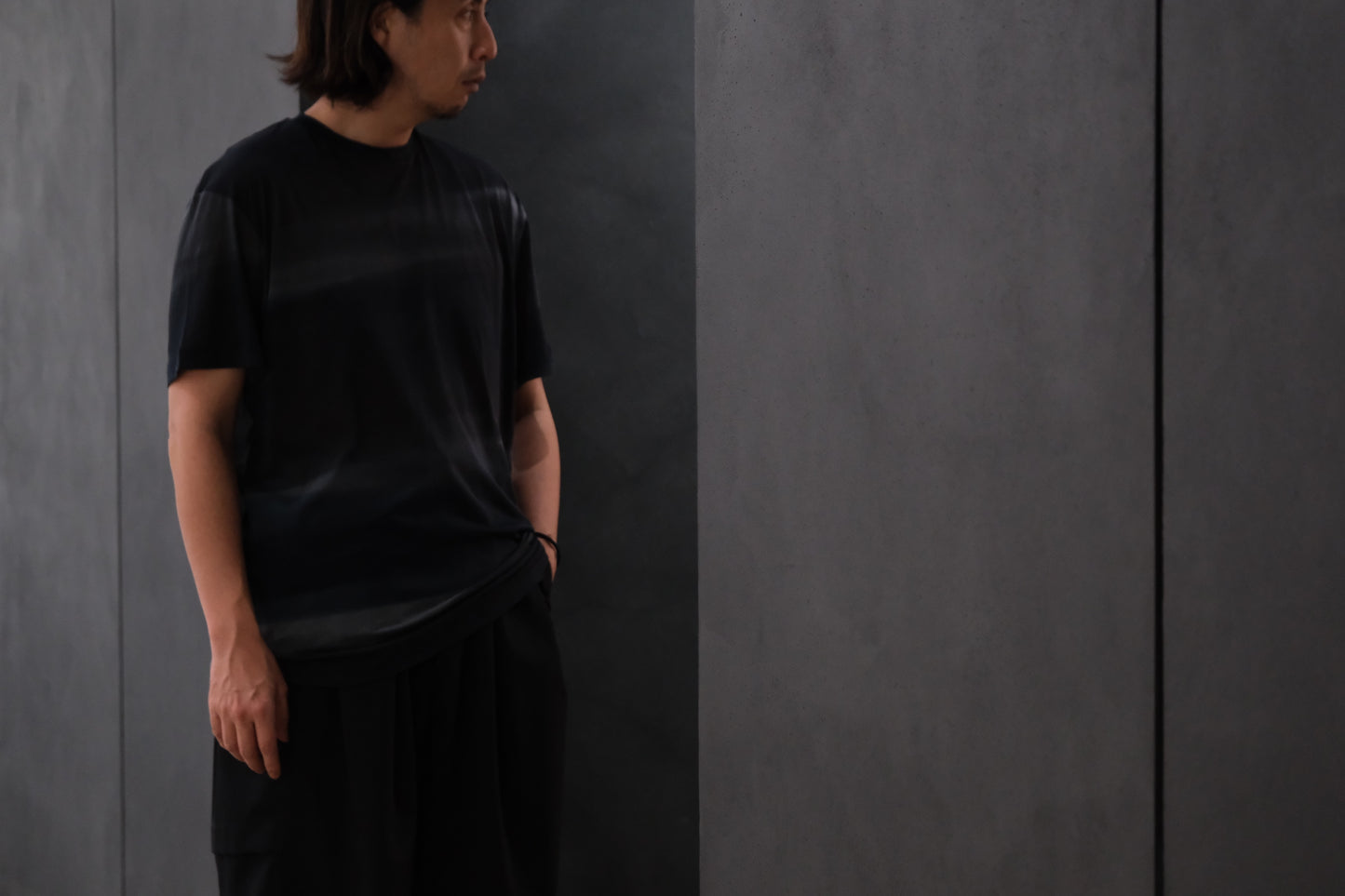 POSTELEGANT/Hand Paint Light Cotton Tee
