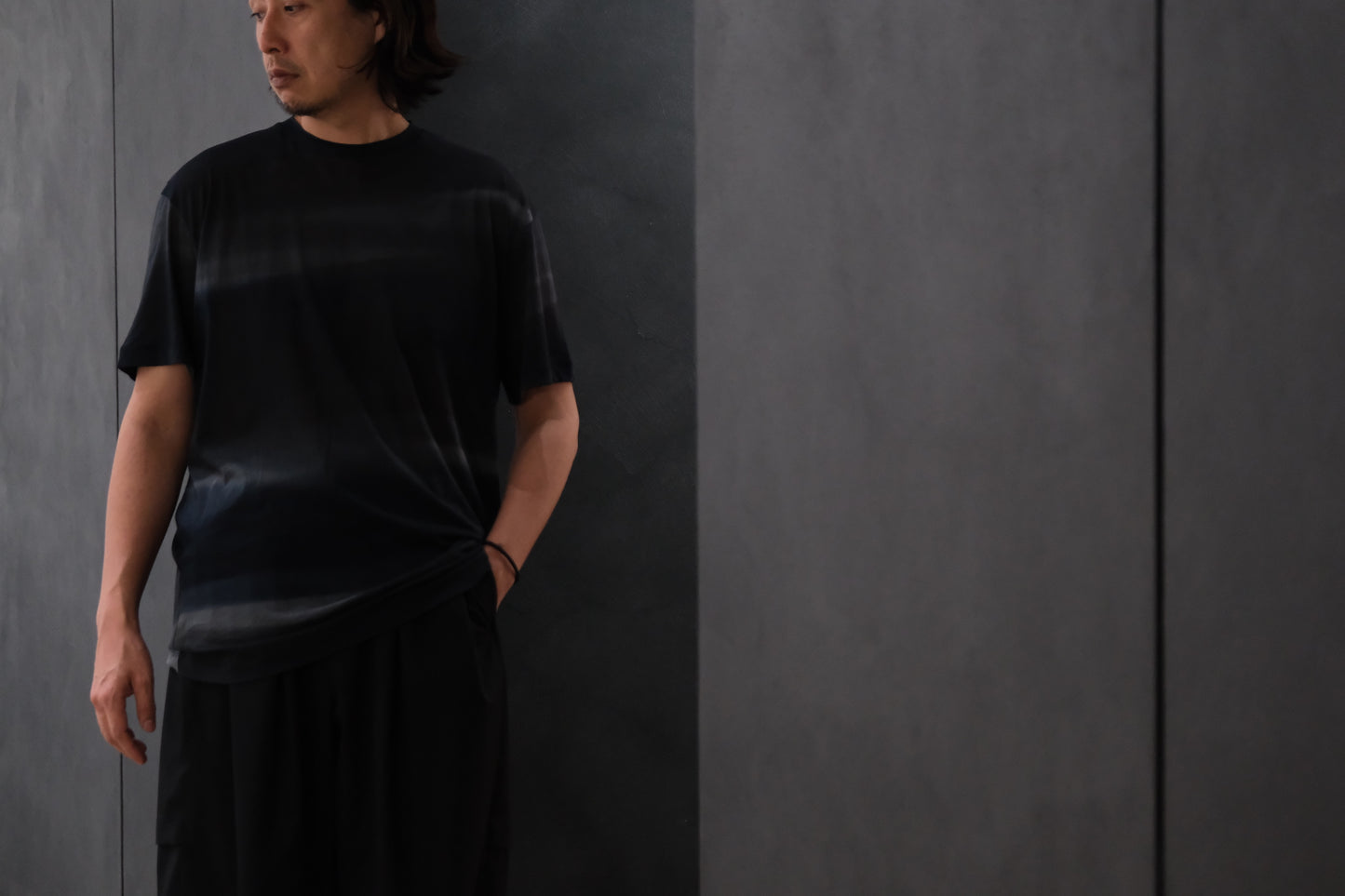 POSTELEGANT/Hand Paint Light Cotton Tee
