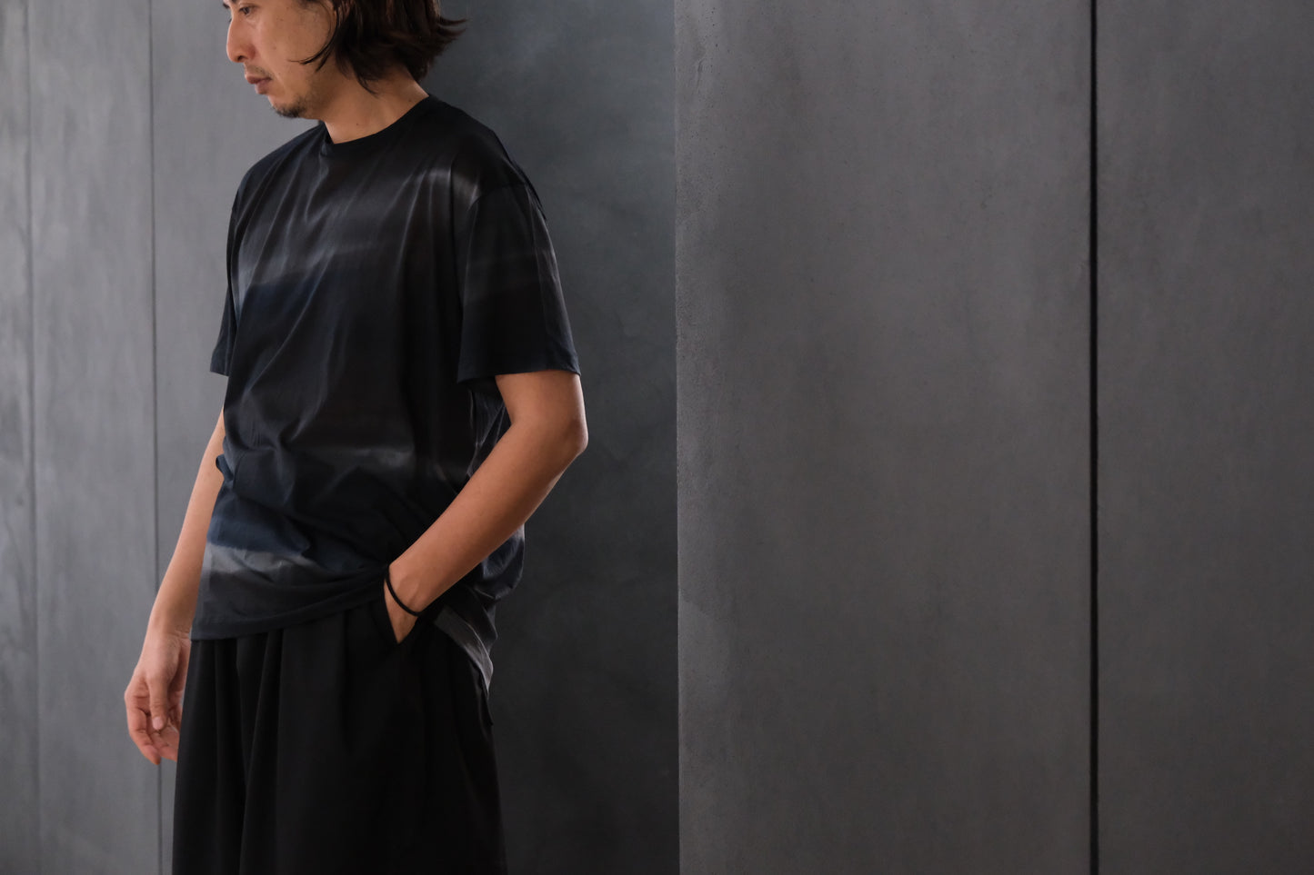 POSTELEGANT/Hand Paint Light Cotton Tee