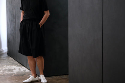 nonnotte/Pleat Dock Shorts Trousers/Eau de Tailleur / W N