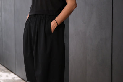 nonnotte/Pleat Dock Shorts Trousers/Eau de Tailleur / W N