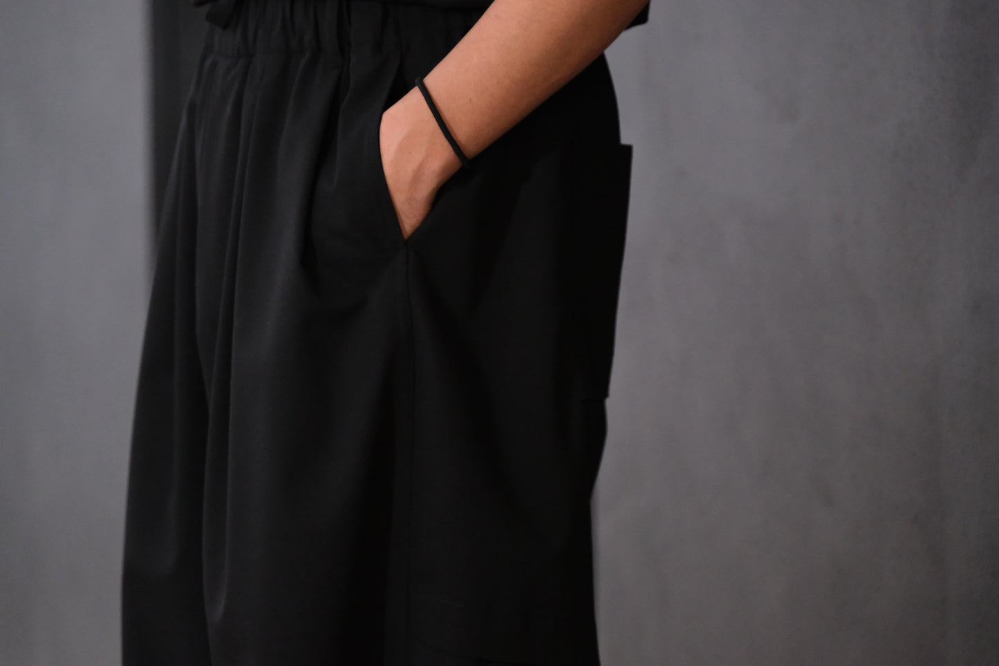 nonnotte/Pleat Dock Shorts Trousers/Eau de Tailleur / W N