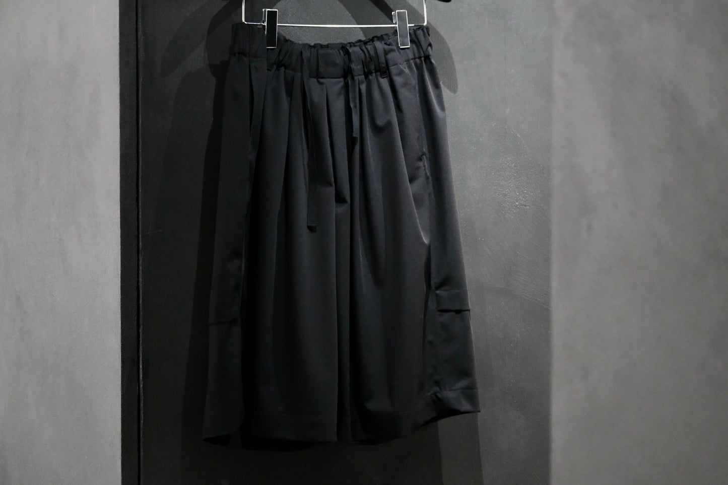 nonnotte/Pleat Dock Shorts Trousers/Eau de Tailleur / W N