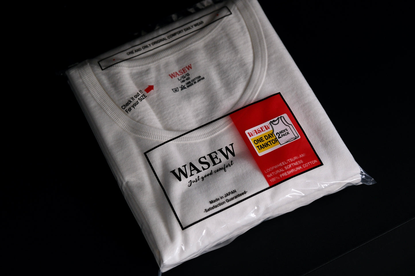 WASEW / ONE DAY TANKTOP (2PACK)