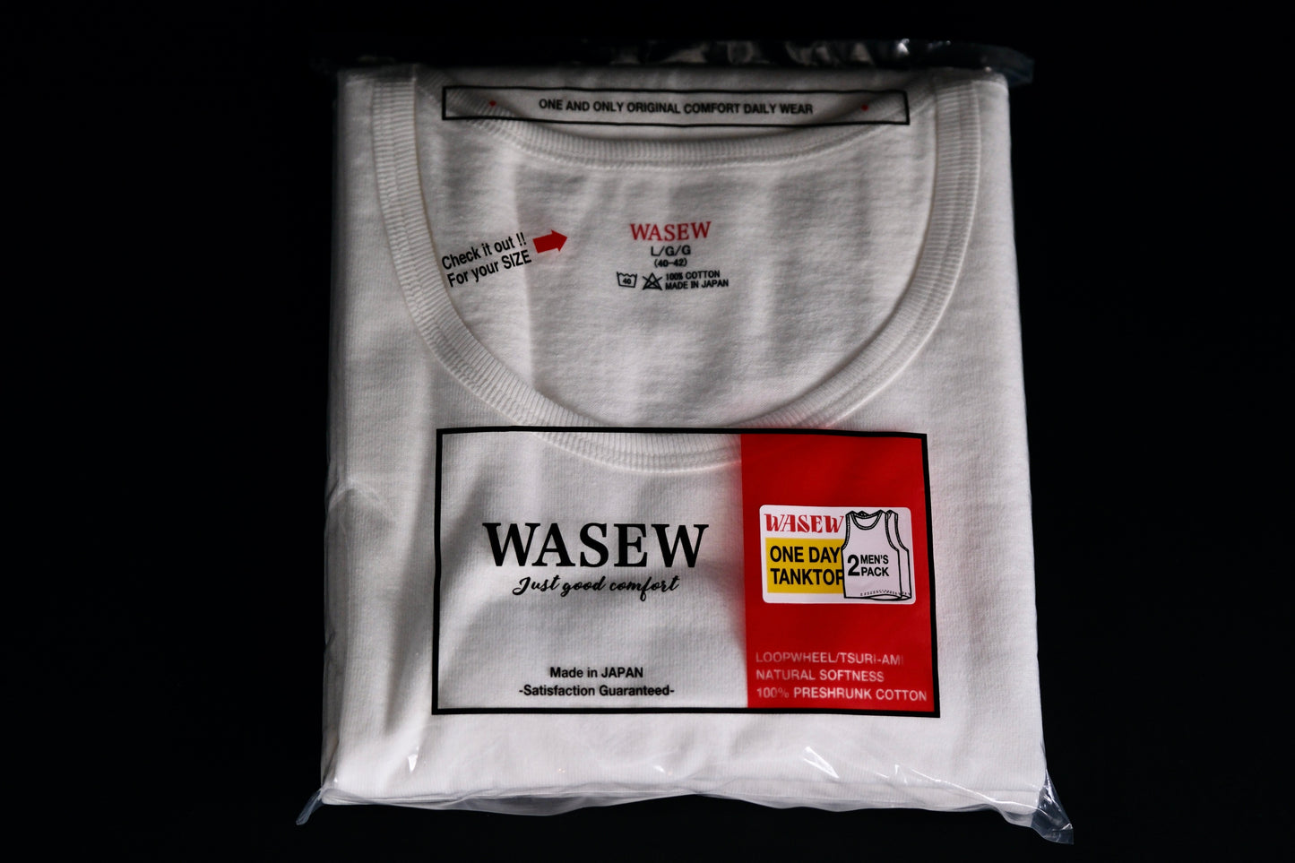 WASEW / ONE DAY TANKTOP (2PACK)