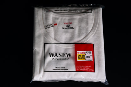 WASEW / ONE DAY TANKTOP (2PACK)