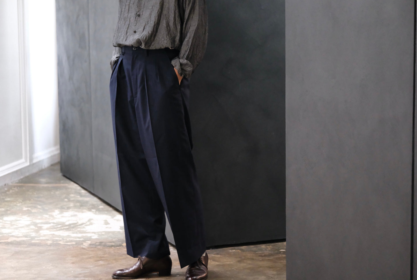 谷吹 / TOKIWA (Navy Stripe) Size2