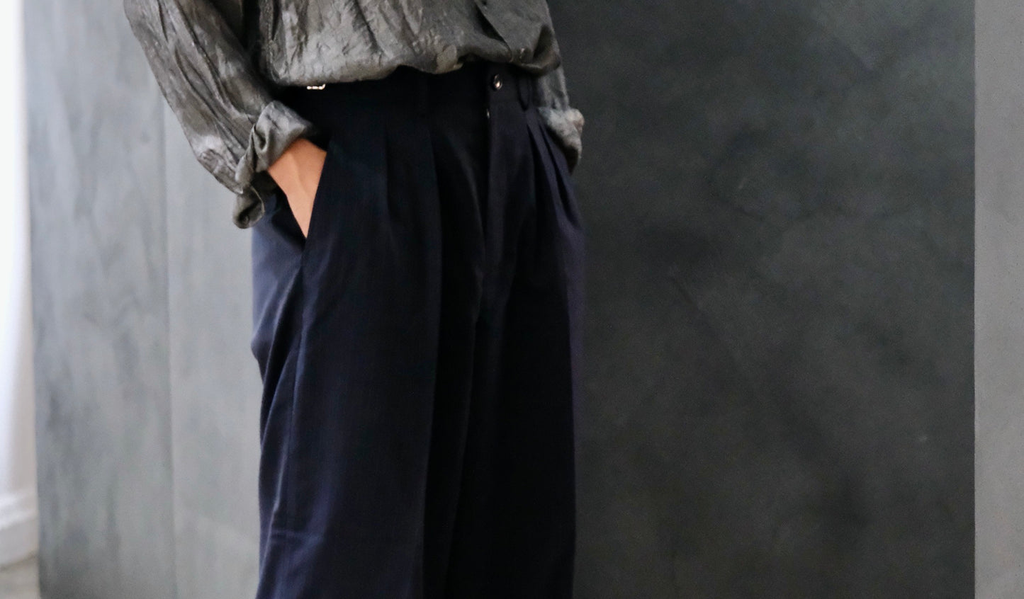 谷吹 / TOKIWA (Navy Stripe) Size2
