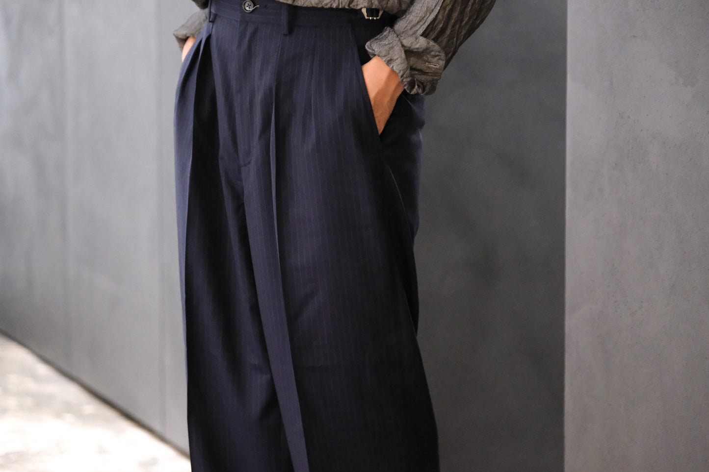 谷吹 / TOKIWA (Navy Stripe) Size2