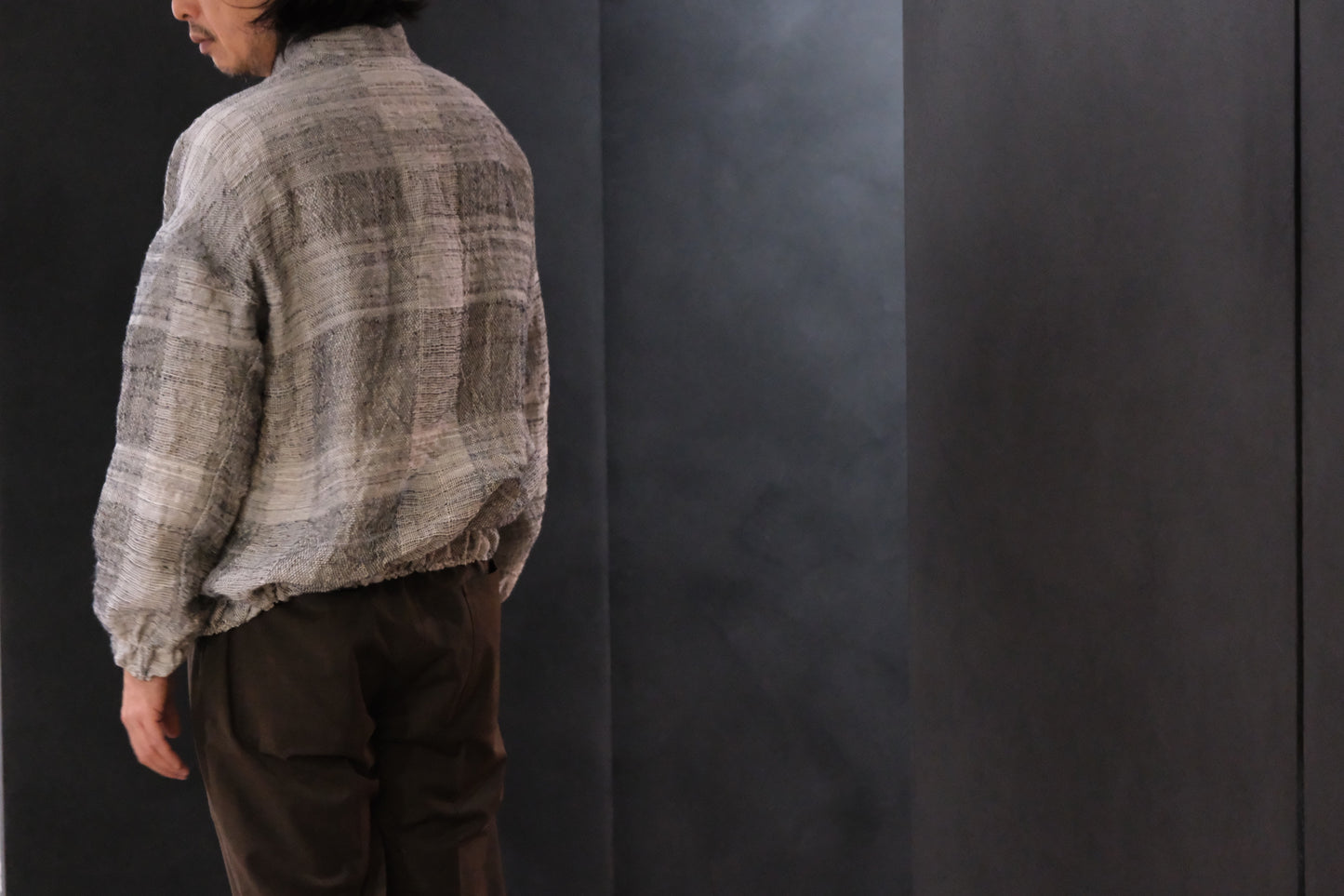 Isabella Stefanelli / (XVI)_Jack Stand / Fabric 36_E “Reef”  Hand Woven