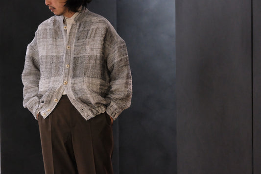 Isabella Stefanelli / (XVI)_Jack Stand / Fabric 36_E “Reef”  Hand Woven