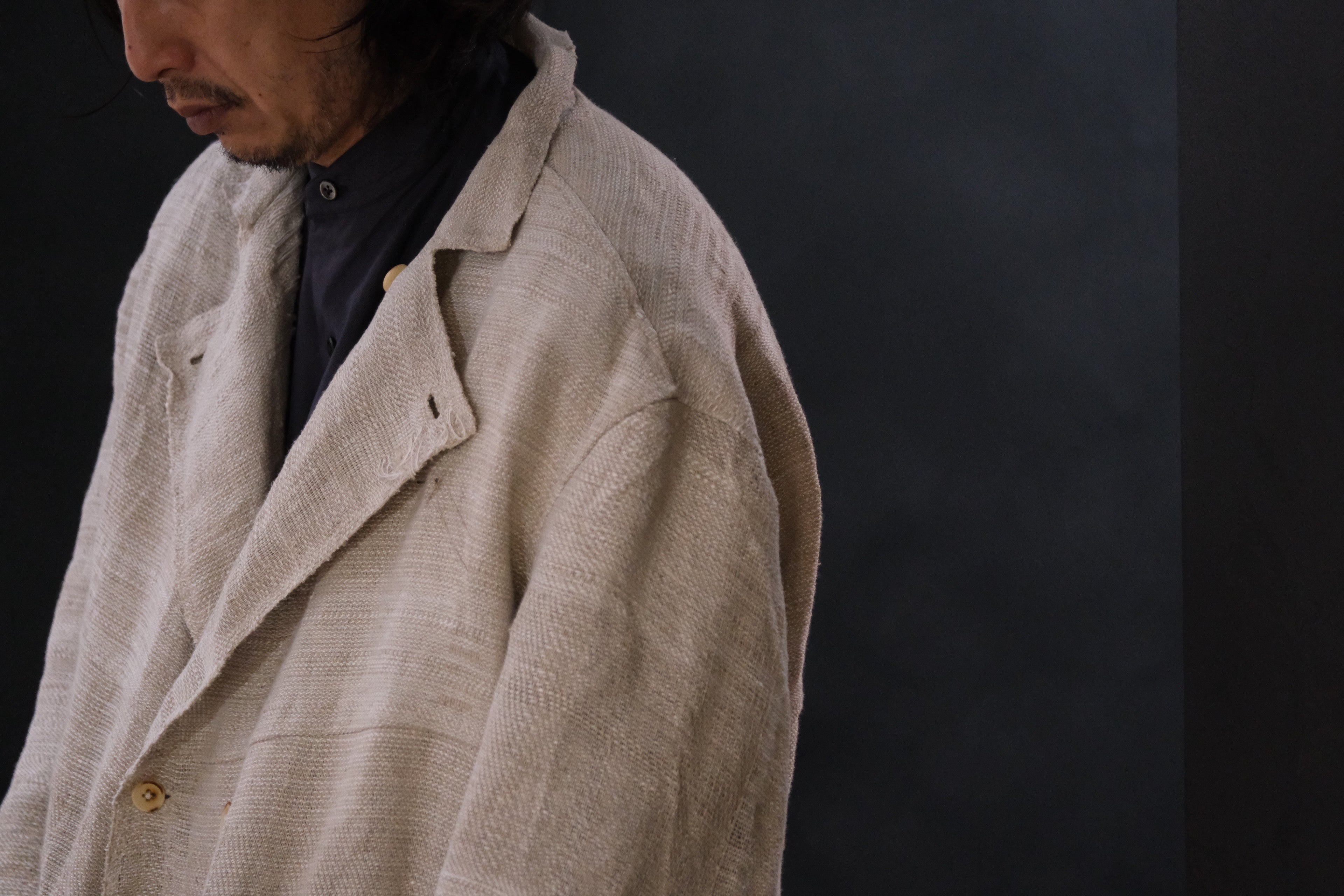Isabella Stefanelli / (XVI)_James Coat / Fabric 34_E “ Lino Tales