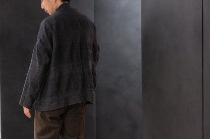 Isabella Stefanelli / (XVI)_Isadora Jacket / Fabric 37_U_BP  Hand Woven