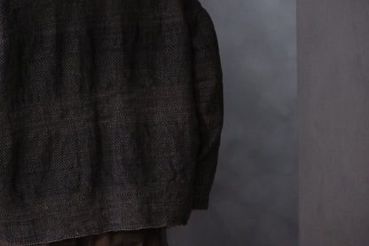 Isabella Stefanelli / (XVI)_Isadora Jacket / Fabric 37_U_BP  Hand Woven
