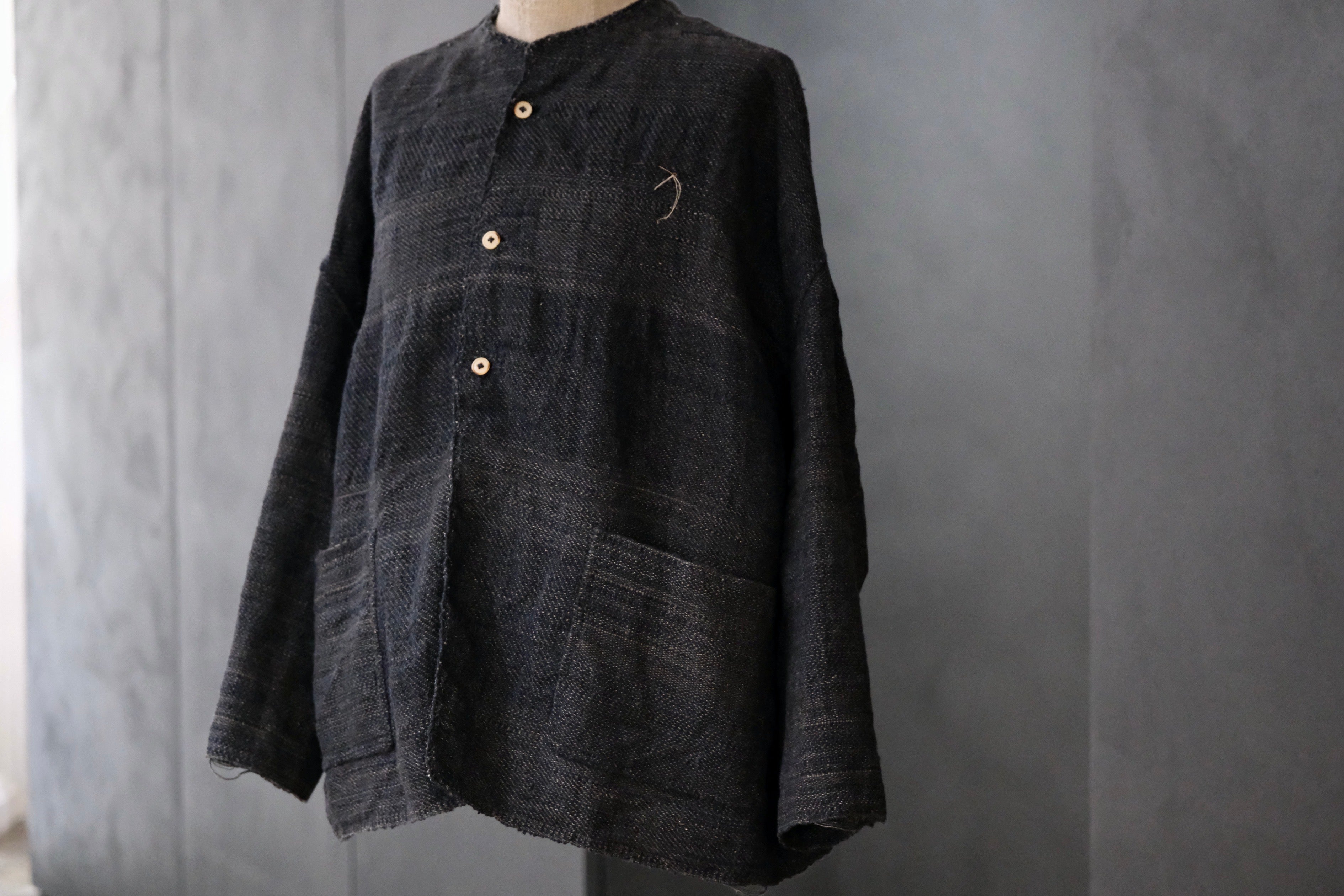 Isabella Stefanelli / (XVI)_Isadora Jacket / Fabric 37_U_BP Hand