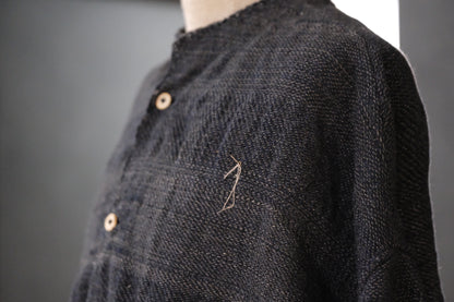 Isabella Stefanelli / (XVI)_Isadora Jacket / Fabric 37_U_BP  Hand Woven