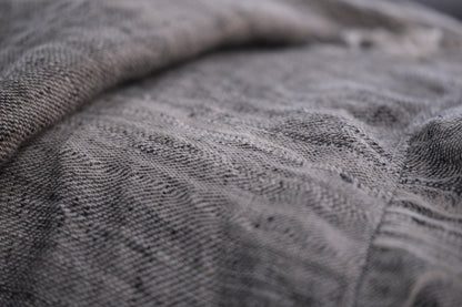 Isabella Stefanelli / (XVI)_Pablo Coat / Fabric 35_E “ On Ecru “ Hand Woven
