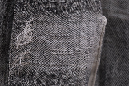 Isabella Stefanelli / (XVI)_Pablo Coat / Fabric 35_E “ On Ecru “ Hand Woven