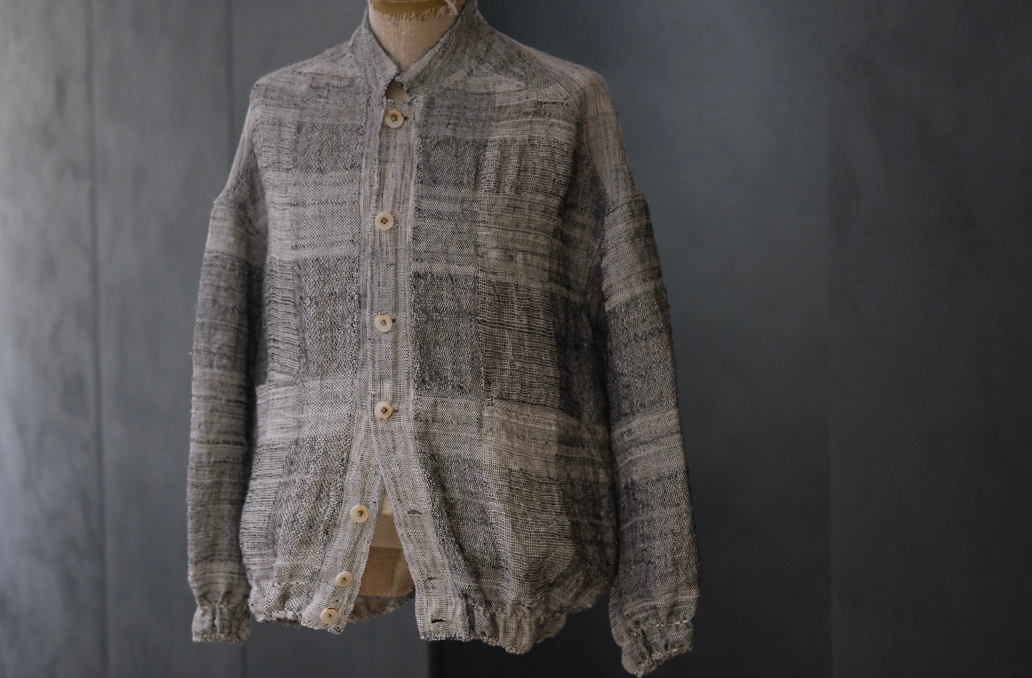 Isabella Stefanelli / (XVI)_Jack Stand / Fabric 36_E “Reef”  Hand Woven