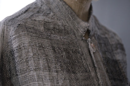 Isabella Stefanelli / (XVI)_Jack Stand / Fabric 36_E “Reef”  Hand Woven