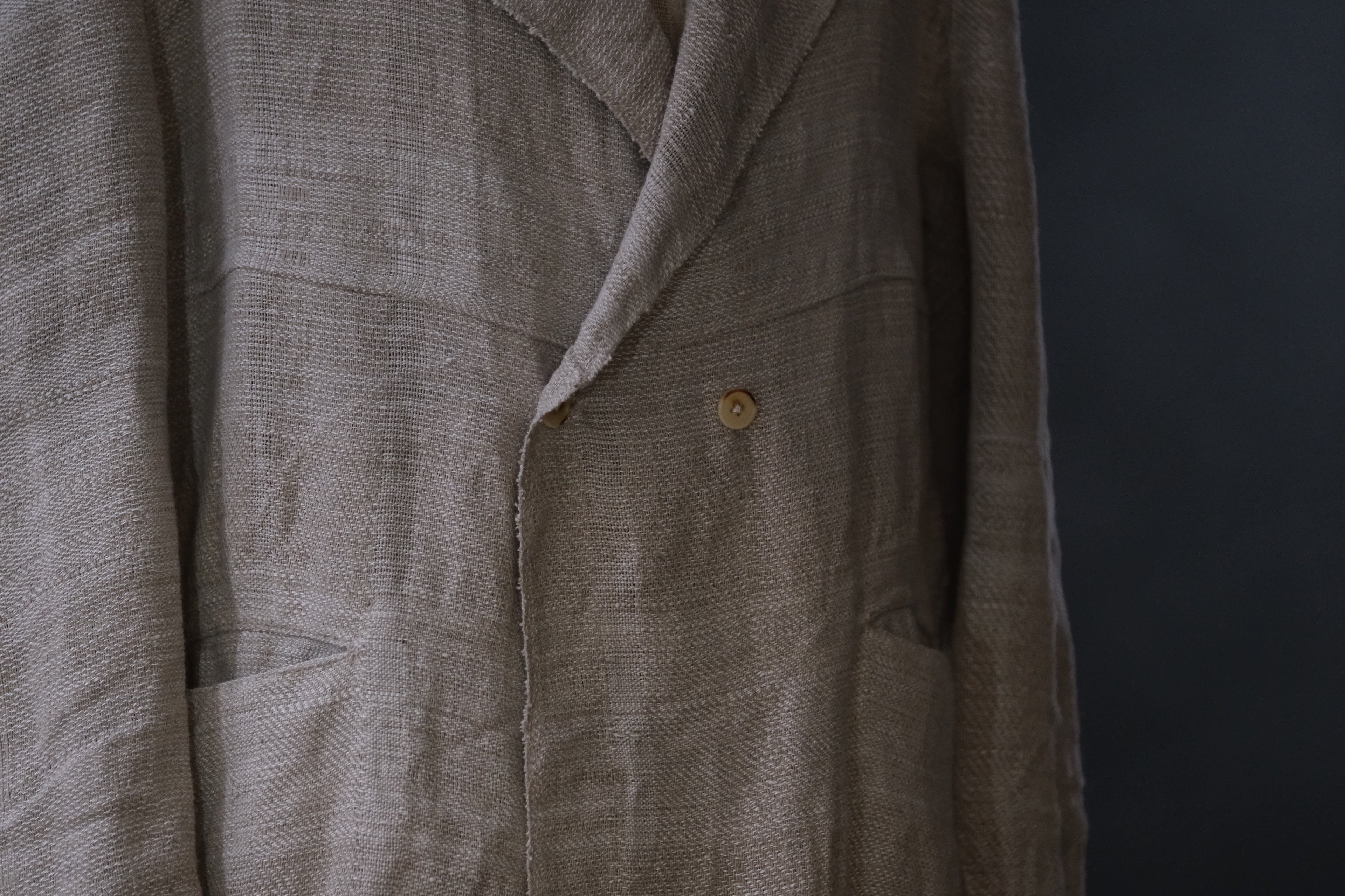 Isabella Stefanelli / (XVI)_James Coat / Fabric 34_E “ Lino Tales